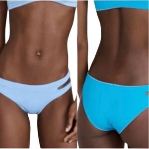 L*Space Breakers Classic Reversible Bikini Swim Bottom NWT Size XL